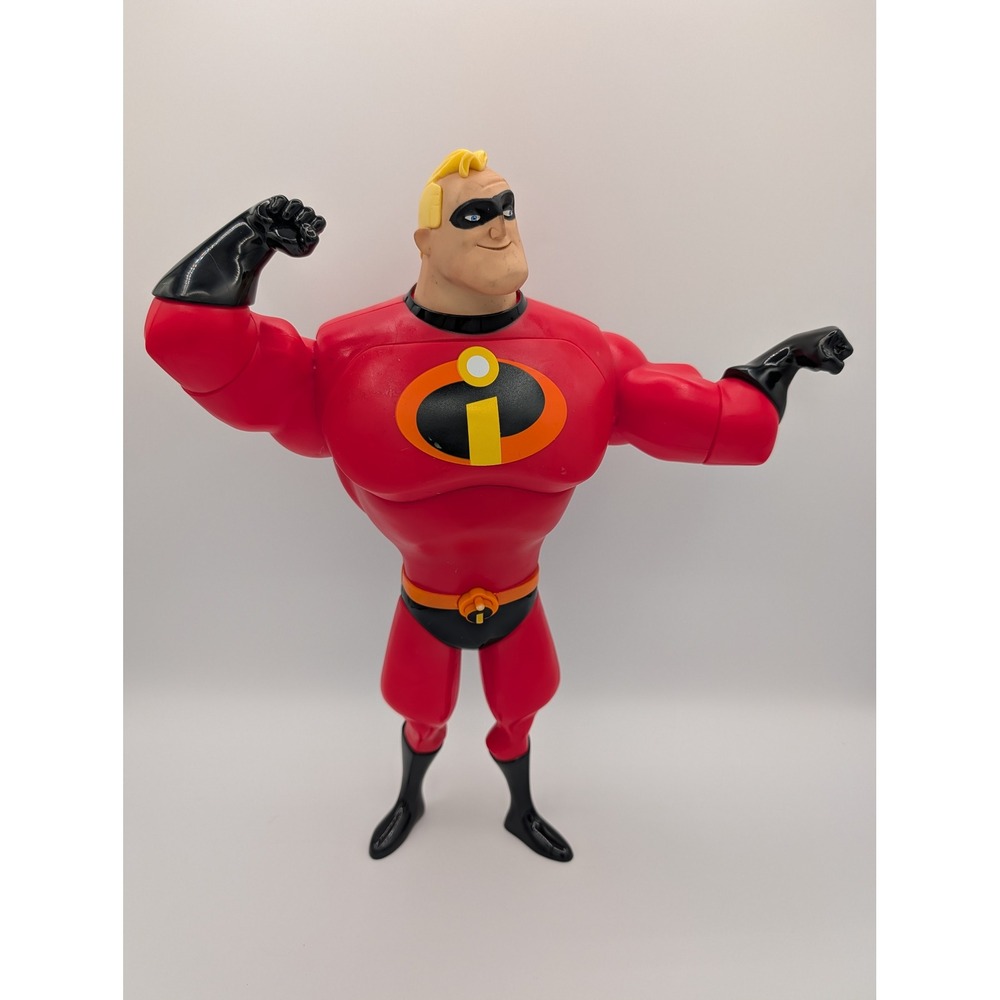 2003 Hasbro‎ Disney Pixar The Incredibles Mr. Incredible Talking 14"